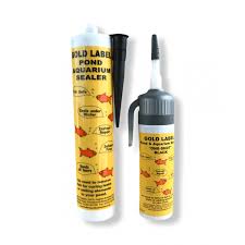 Gold Label Pond & Aquarium Sealant 290ml Black Clear