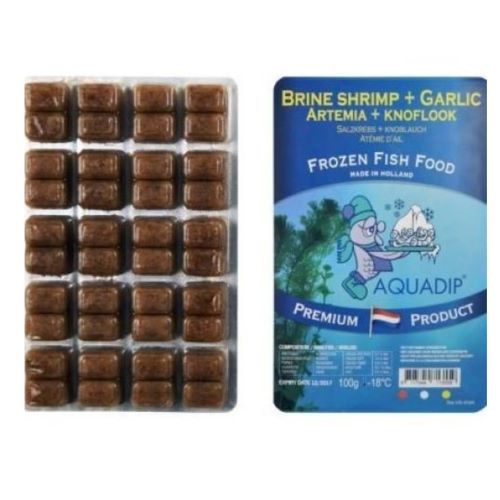 Aquadip Brineshrimp + Garlic Blister Pack 100g